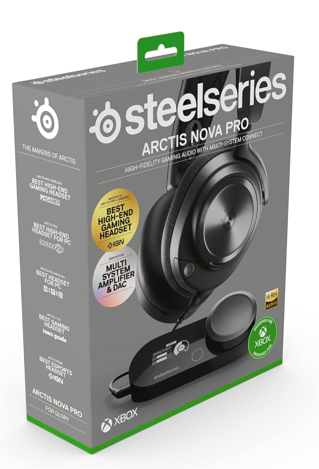 Steelseries Arctis Nova Pro Wireless for Xbox & PC
High-Fidelity Gaming Audio with Active Noise Cancellation Steelseries Arctis Nova Pro Wireless for Xbox & PC
High-Fidelity Gaming Audio with Active Noise Cancellation